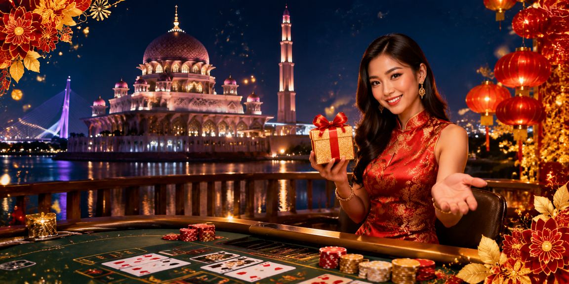 Meja baccarat kasino langsung gaya Melayu di Putrajaya bersama peniaga profesional vw108