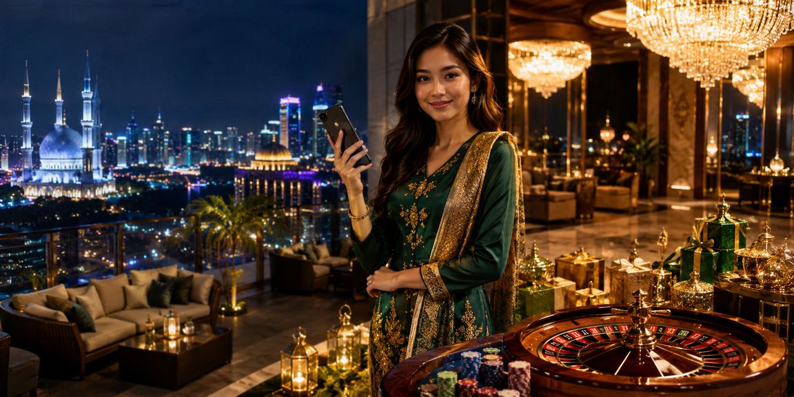 Meja roulette kasino langsung Hari Raya di vw108 Selangor